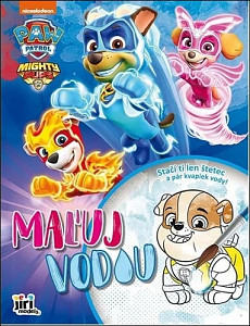 Maľuj vodou Labková patrola