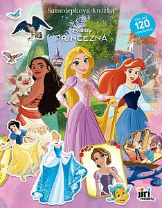 Samolepková knižka Disney Princezné
