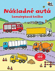 Samolepková knižka Nákladné autá