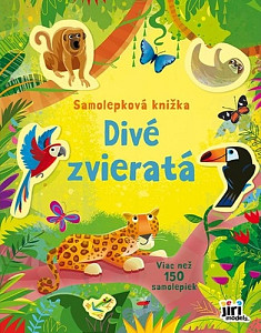 Samolepková knižka Divé zvieratá
