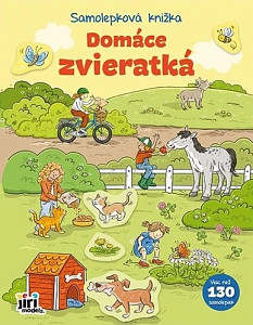 Samolepková knižka Domáce zvieratá