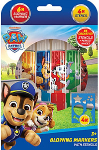 Foukací fixy Tlapková patrola kluci