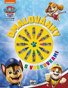 Tlapková patrola - Omalovánky s voskovkami