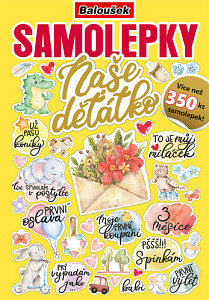 Samolepkový sešit Naše děťátko