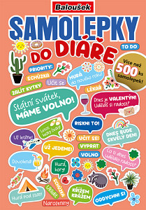 Samolepkový sešit Samolepky do diáře
