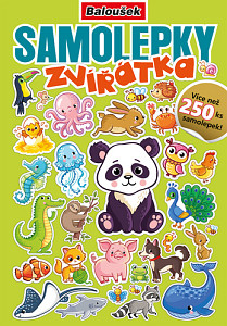 Samolepkový sešit Zvířátka