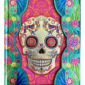 Zápisník Boncahier Arte Mexicano Lebka