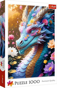 Puzzle Barevný drak 1000 dílků