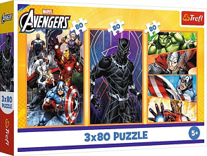 Puzzle Marvel Avengers Dny plné akce
