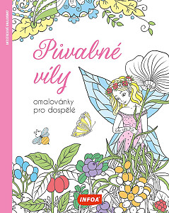 Půvabné víly Omalovánky pro dospělé