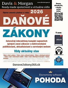 Daňové zákony 2026 SR XXL ProFi