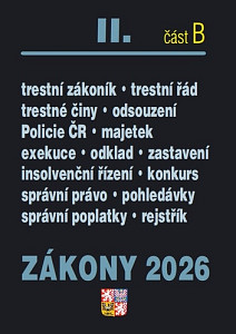Zákony II B/2026 – Trestní právo