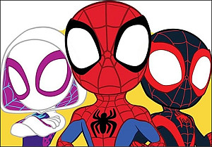 Moje omalovánky Spidey