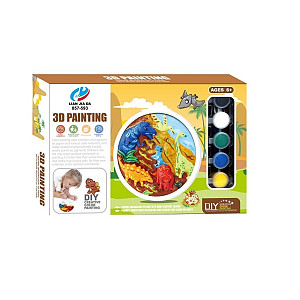 3D malování dinosauři