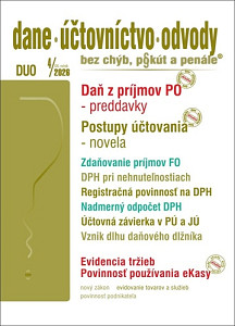 DUO 4/2026 – Daňové priznania, vysporiadanie daňových povinností