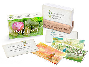 Malé posolstvá Matky Zeme s dreveným stojančekom