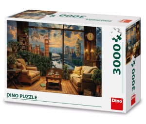 Puzzle 3000 Malovaný Londýn