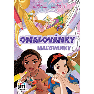 Disney Princezny - Omalovánky A5