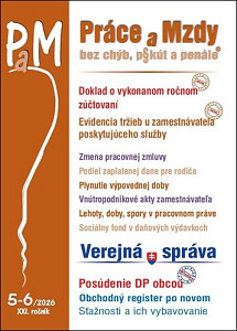 Práce a mzdy Stravovanie u zamestnávateľa a stravovanie podnikateľa