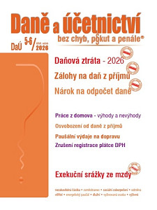 DaÚ 5-6/2026 Daně a účetnictví bez chyb, pokut a penále
