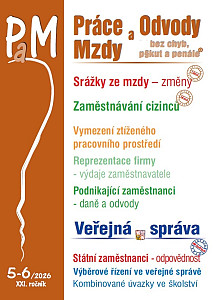 PaM 5-6/2026 Změny srážek ze mzdy