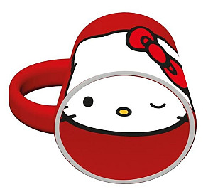 Hello Kitty hrnek s obličejem