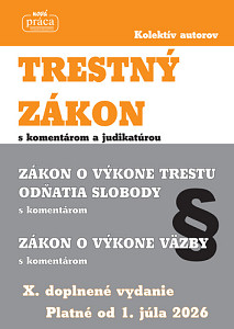 Trestný zákon 2026