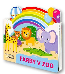 Tvarované leporelo Farby v zoo