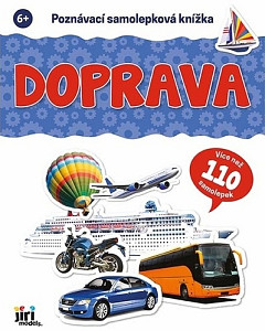 Poznávací samolepková knížka Doprava