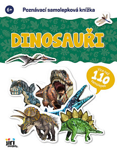 Poznávací samolepková knížka Dinosauři