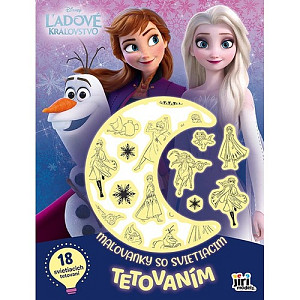 Maľovanky so svietiacim tetovaním Ľadové