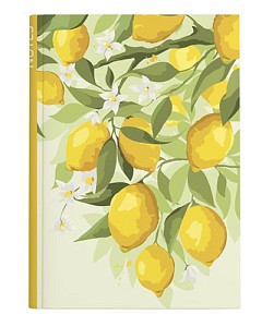 Notes tečkovaný A5 lamino Citrony