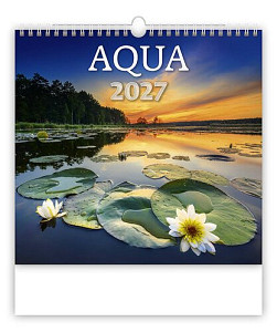 Aqua 2027 - nástěnný kalendář