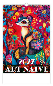 Art Naive 2027 - nástěnný kalendář