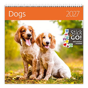 Dogs 2027 - nástěnný kalendář