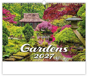 Gardens 2027 - nástěnný kalendář