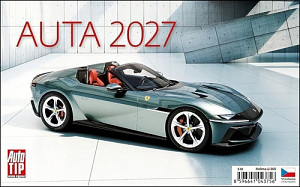 Auta 2027 - stolní kalendář
