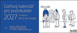 Daňový kalendář pro podnikatele 2027 - stolní kalendář