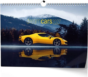 Dream Cars 2027 - nástěnný kalendář
