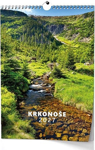 Krkonoše 2027 - nástěnný kalendář
