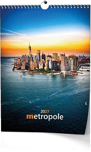 Metropole 2027 - nástěnný kalendář