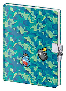 Památník se zámkem Pixel Quest