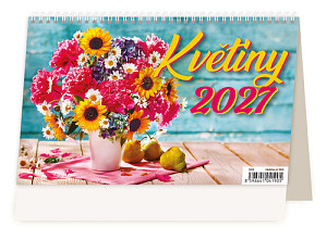 Květiny 2027 - stolní kalendář