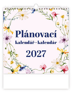Plánovací kalendář 2027 - nástěnný kalendář