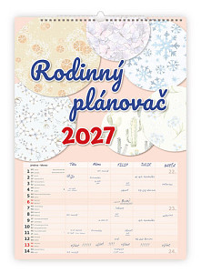 Rodinný plánovač 2027 - nástěnný kalendář