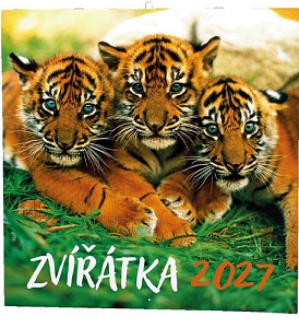 Zvířátka 2027 - nástěnný kalendář