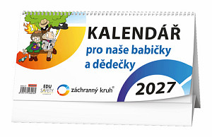 Kalendář pro naše babičky a dědečky 2027 - stolní kalendář