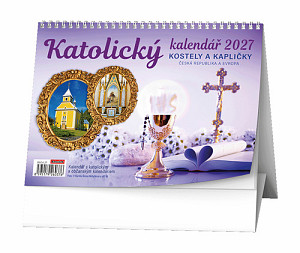 Katolický kalendář 2027 - stolní kalendář