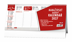 Manažerský daňový kalendář 2027 - stolní kalendář