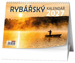 Rybářský kalendář 2027 - stolní kalendář